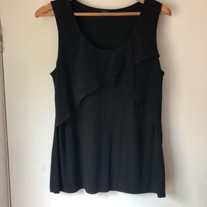 Ann Taylor Chiffon Wrap Tank